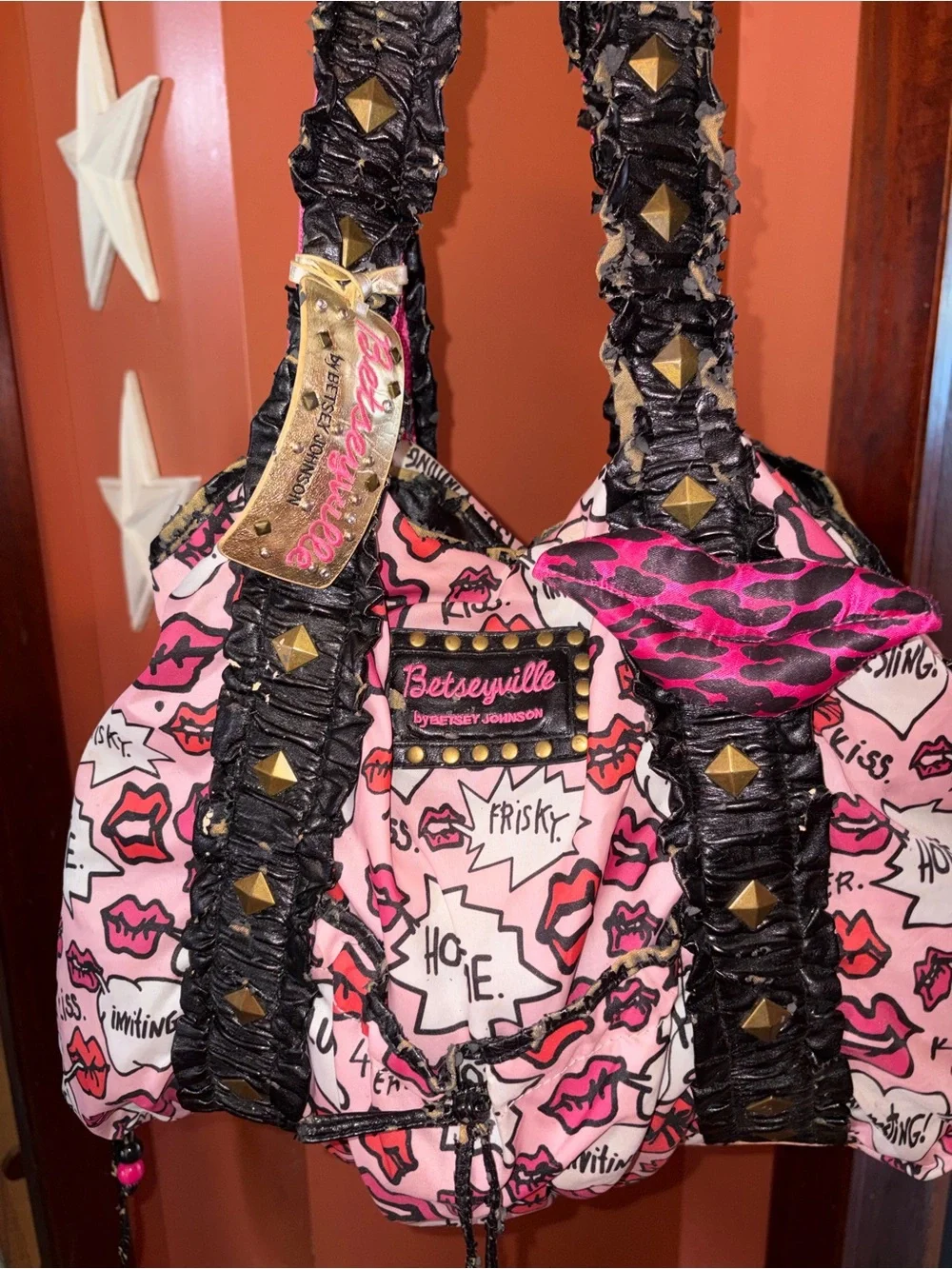 Vintage Y2K 2000’s Betsey Johnson Betseyville Purse